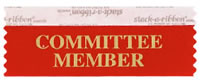 Committee Member Ribbons
